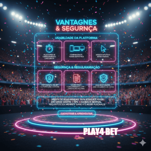 Cassino PLAY4 BET, Seguro, Promoções